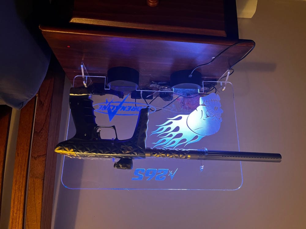 Customer photo review of Adrenaline Display Stand - Black