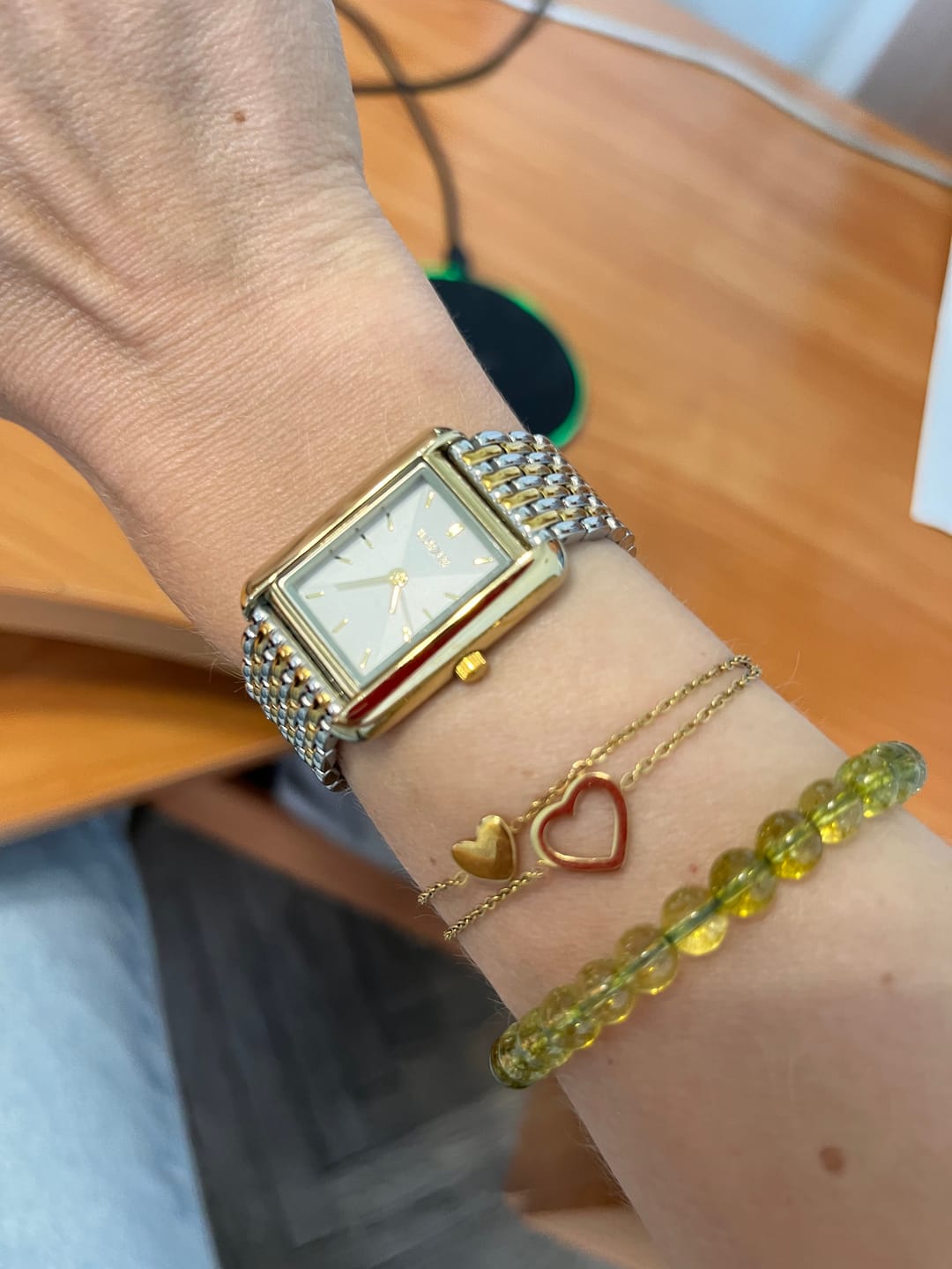 Customer photo review of Olivia Gold Silver