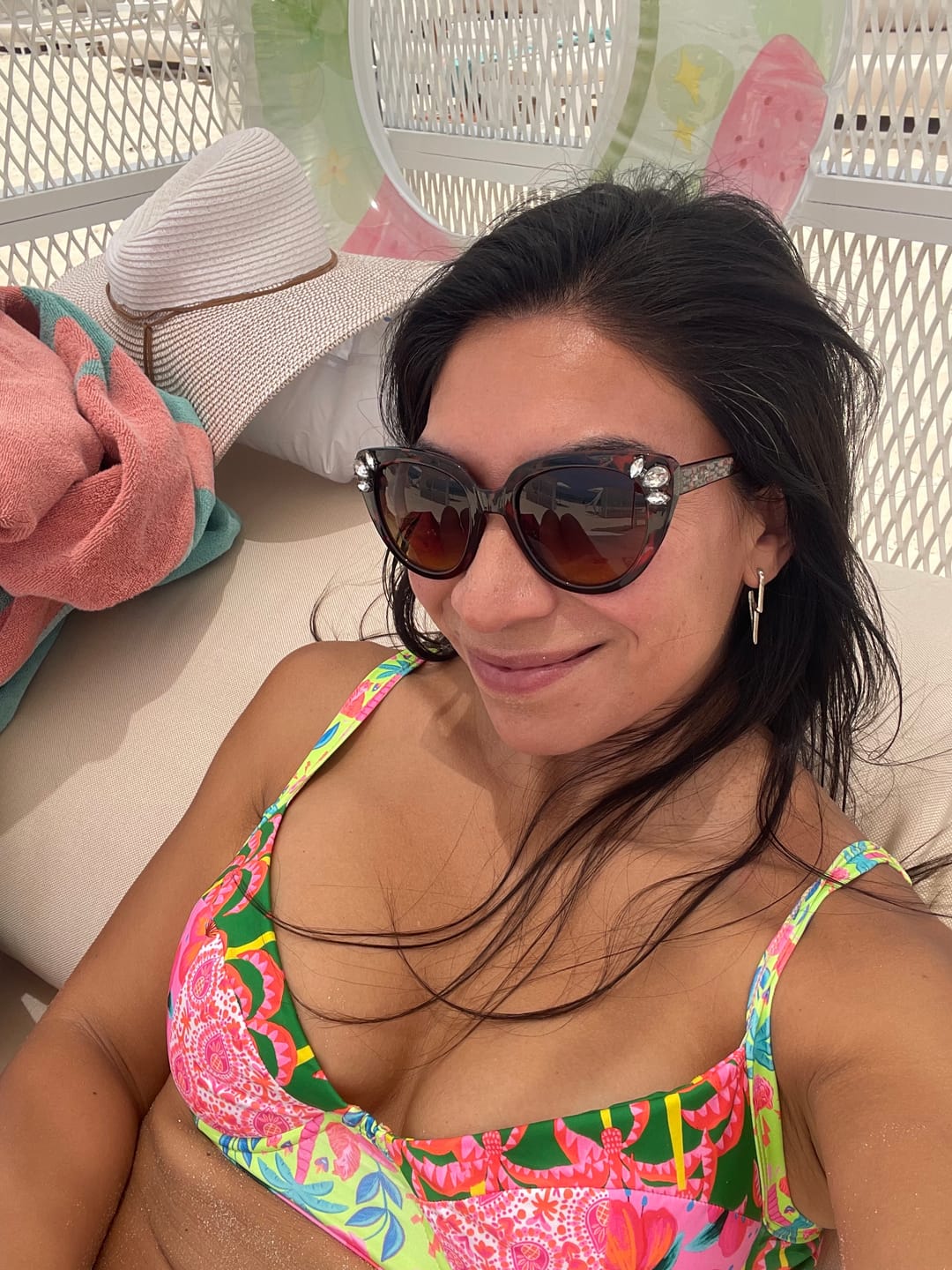 Customer photo review of Top Isla Bonita (sin copas, con barbas)