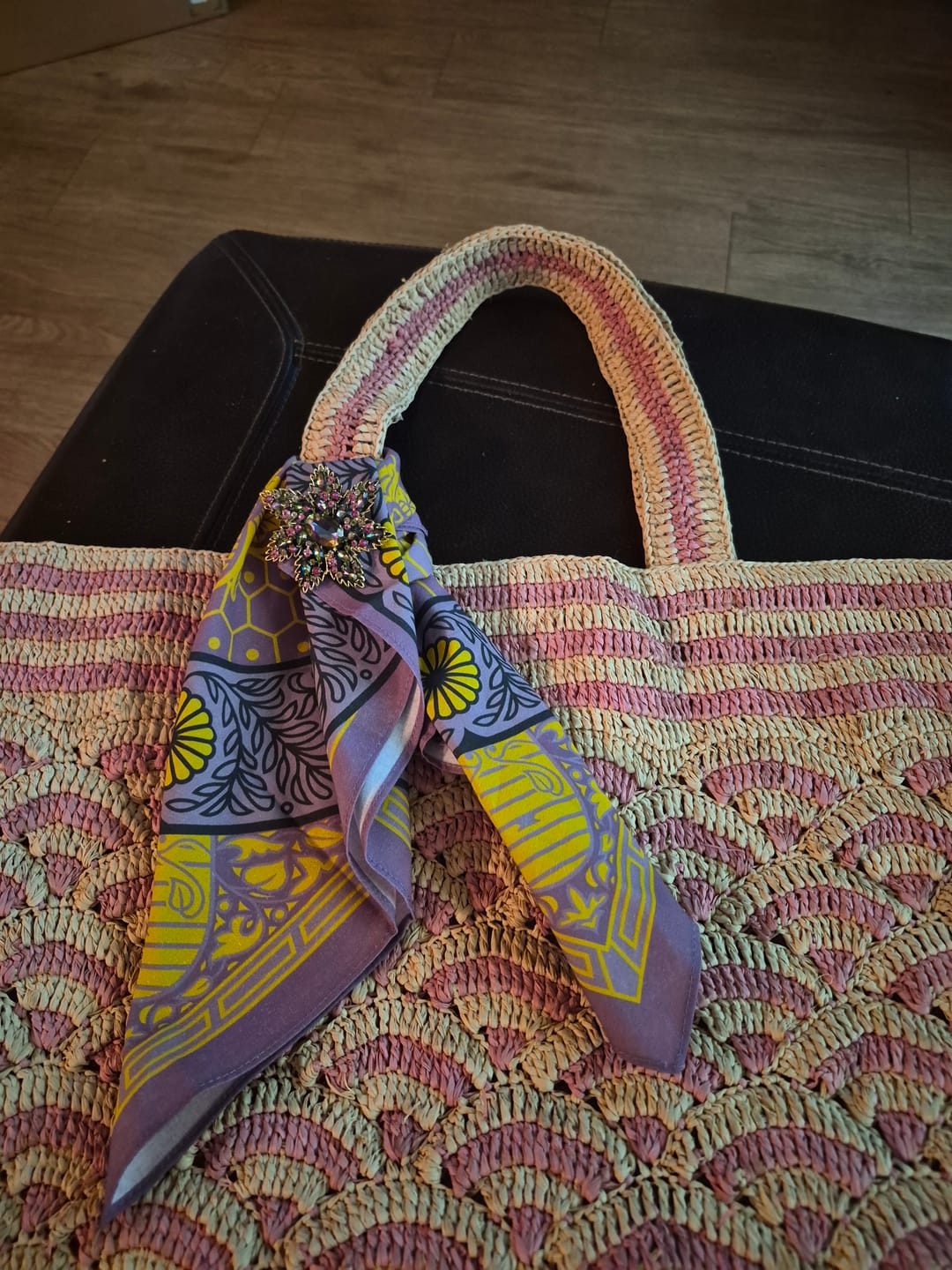 Customer photo review of Queen Bee Bandana