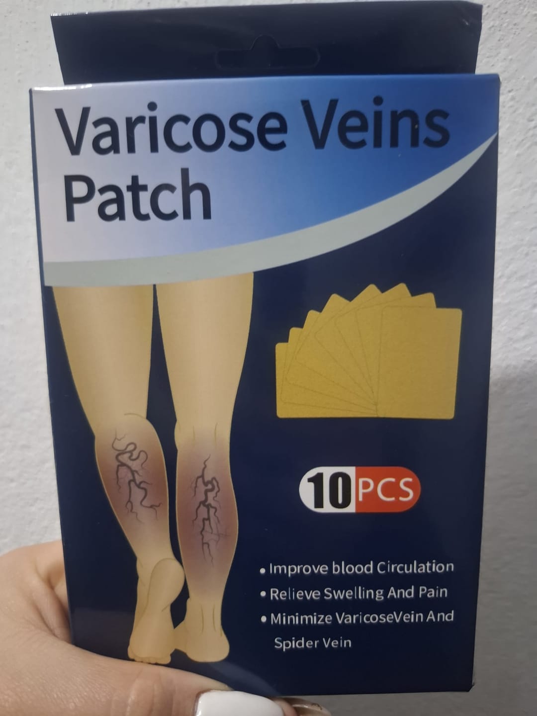 Customer photo review of Liora|Parches Circulatorios para Várices
