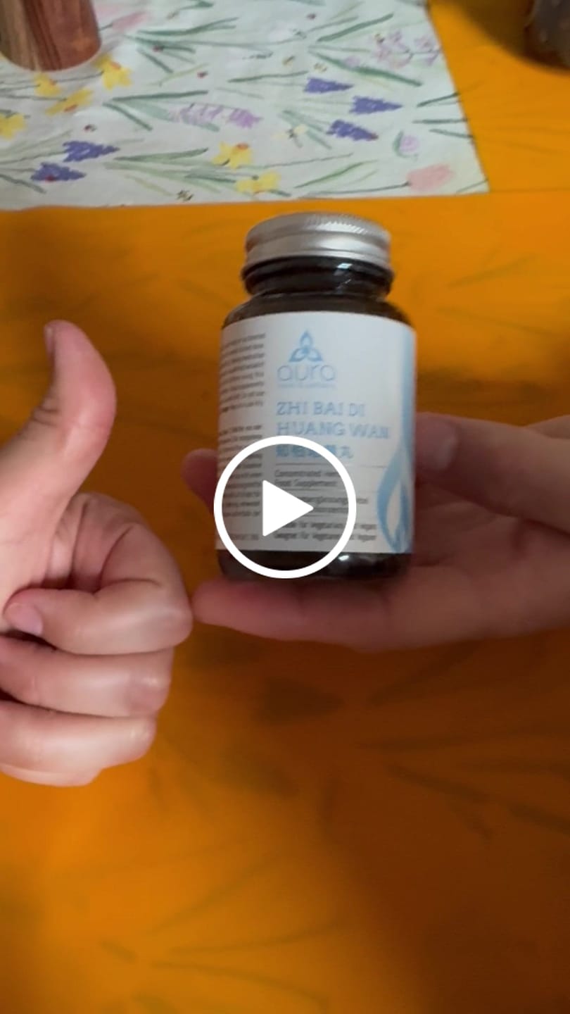 Customer video review of Restore Balance with Zhi Bai Di Huang Wan (Rehmannia & Dogwood Fruit) - 60 Tablets