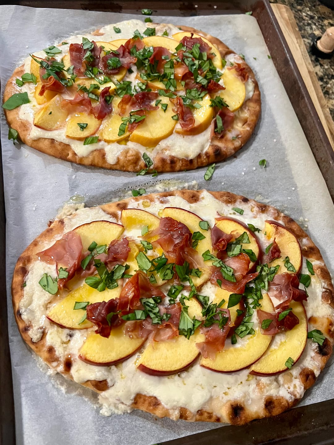 Customer photo review of Premium Peach Balsamic Vinegar