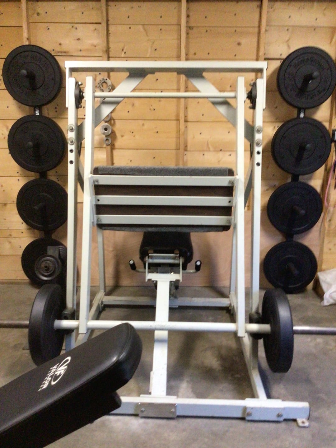 Customer photo review of Wall Mount Plate Storage Rack