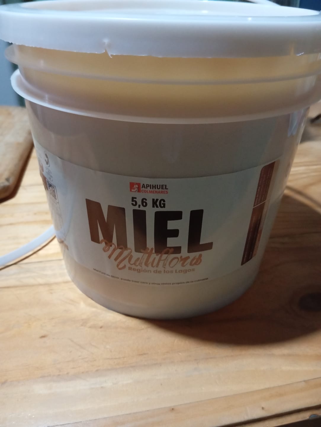 Customer photo review of Balde Miel Multiflora de La Región de Los Lagos 5,6 kilos