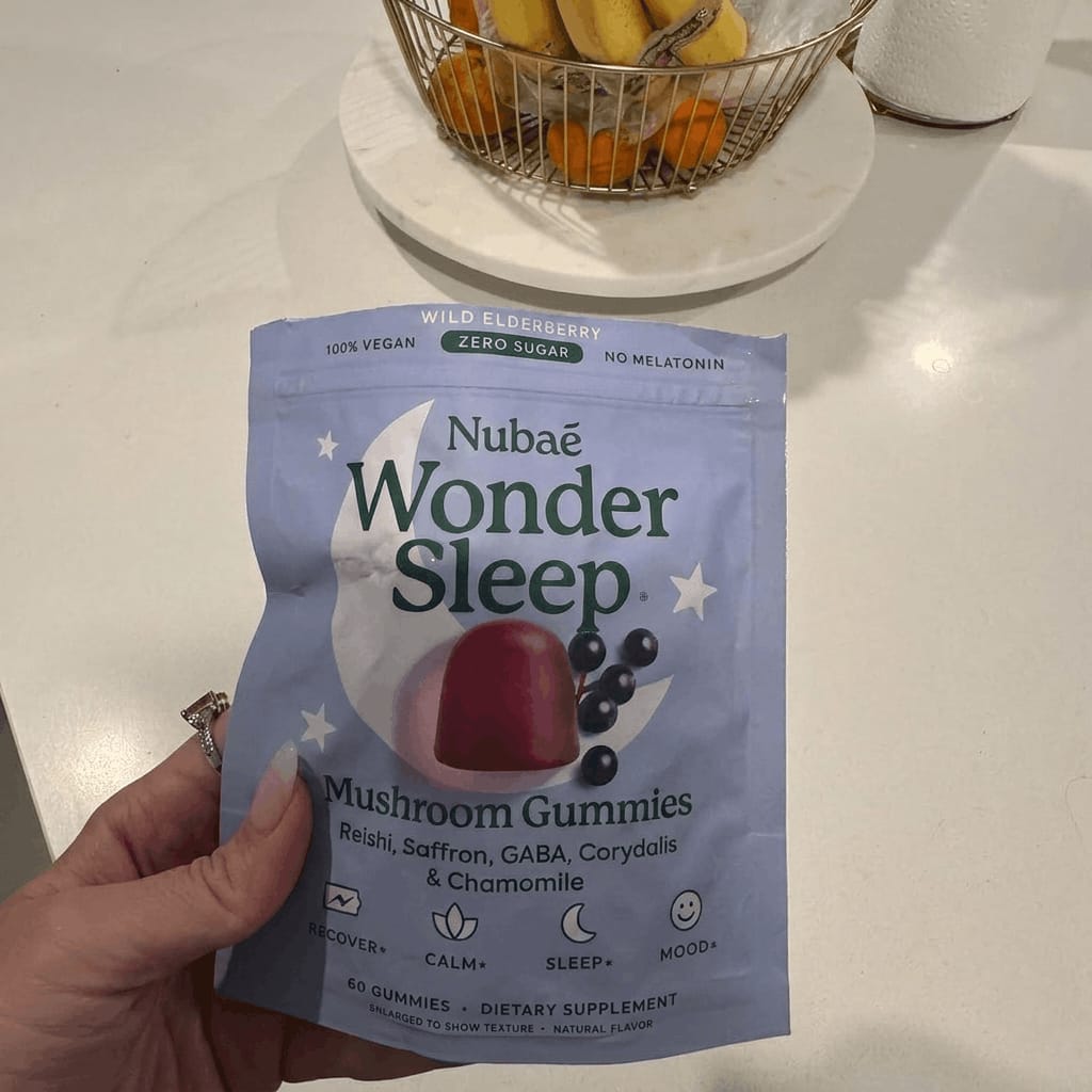 Customer photo review of WonderSleep Gummies