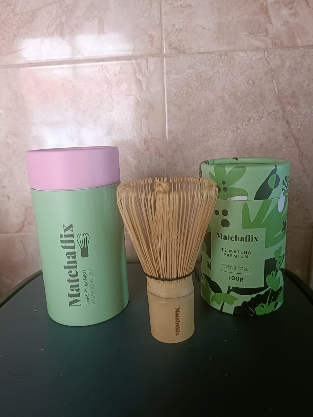 Customer photo review of Té Matcha Premium 100%