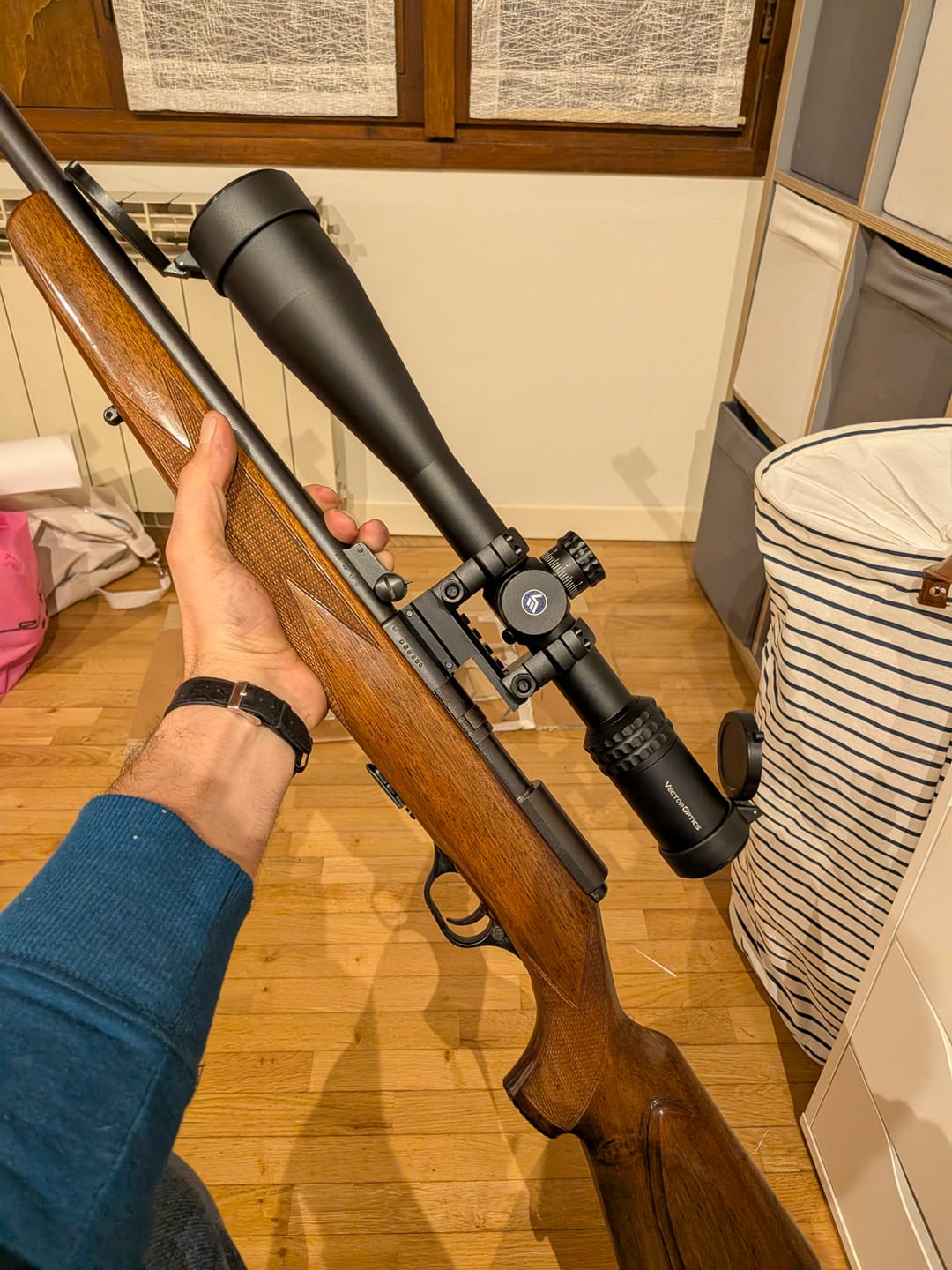 Customer photo review of Sentinel-X 10-40x50 SFP | Benchrest Shooting Rifle Scope
