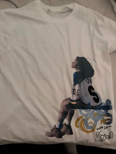 Customer photo review of CARNIVL™ "How Can I Snooze" T-shirt