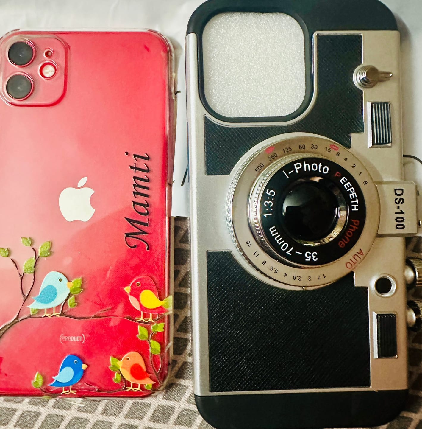 Customer photo review of Emily In Paris iPhone Samsung Pre-Order Black 3D Retro Camera Phone Case Cover
