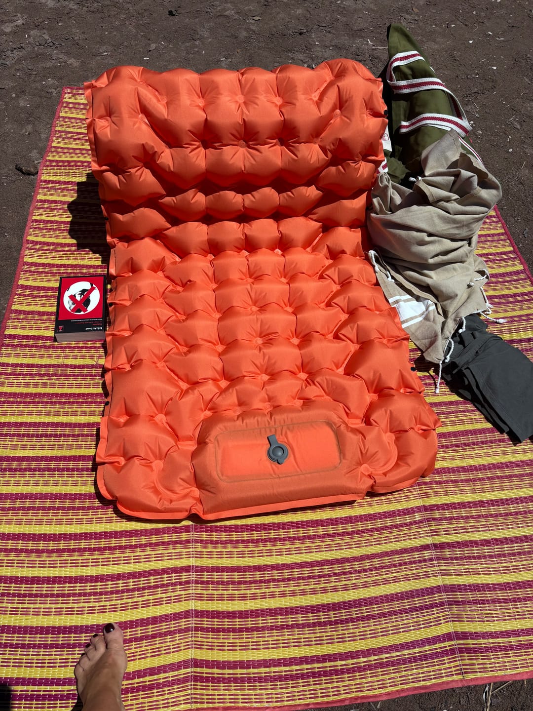 Customer photo review of Matelas gonflable Coziya®
