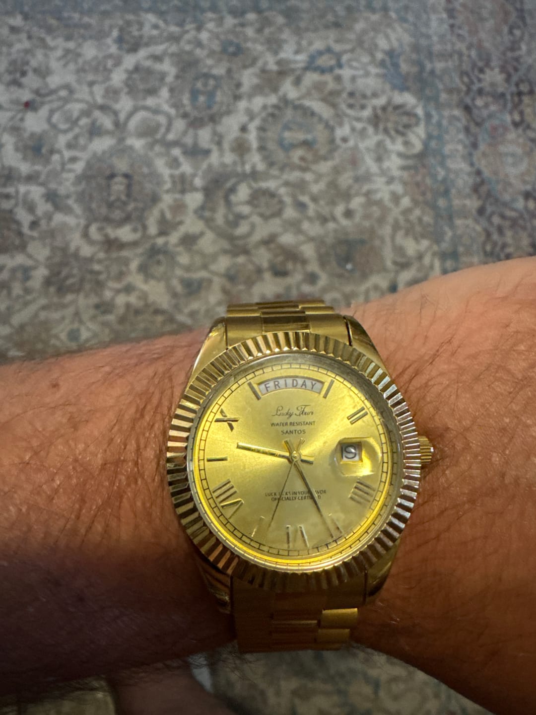 Customer photo review of Lucky Fours® Santos
