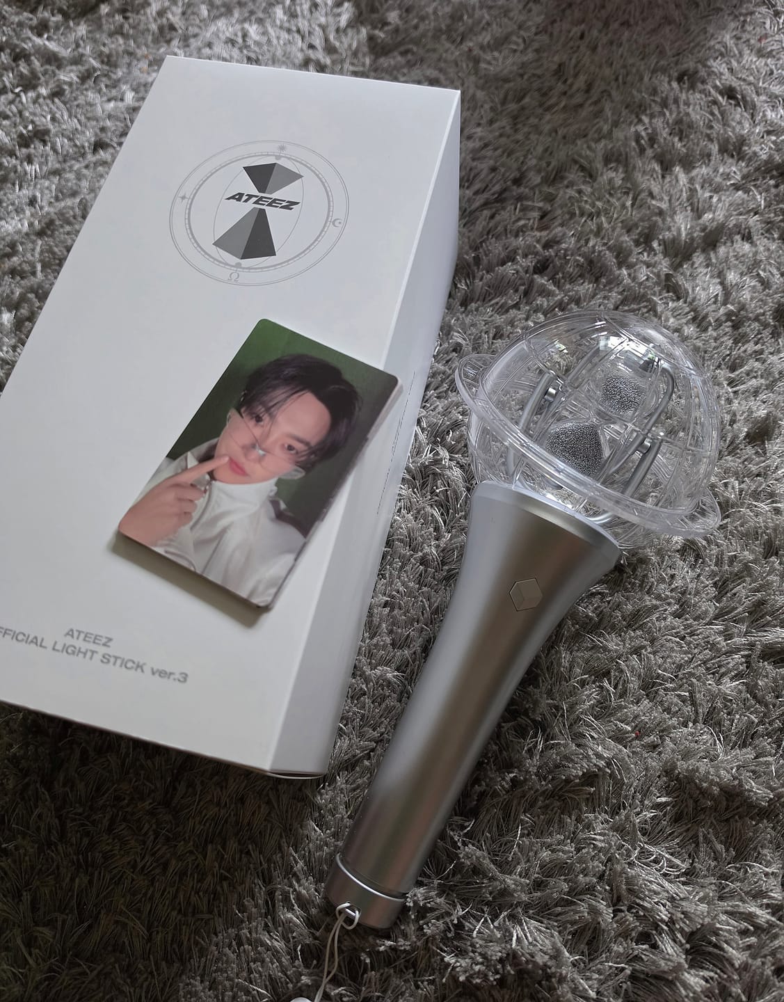 Customer photo review of ATEEZ - OFFICIAL LIGHT STICK VER.3