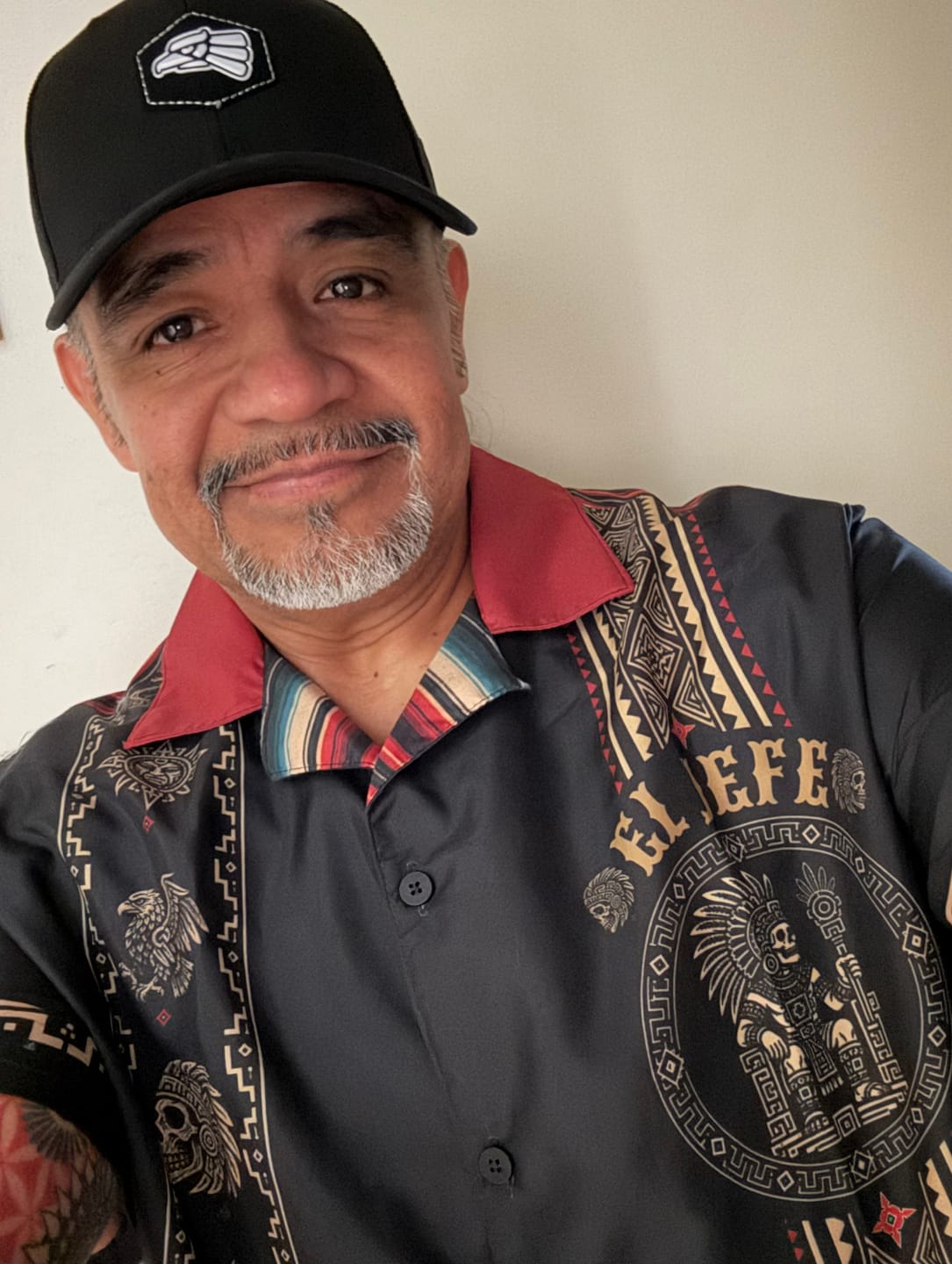 Customer photo review of El Jefe Azteca Guayabera