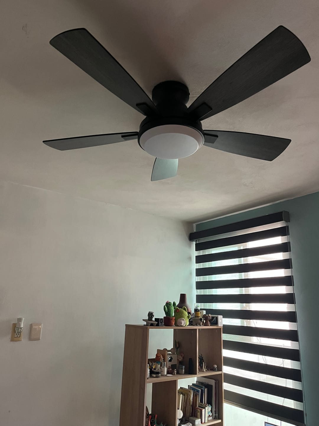 Customer photo review of Ventilador de Techo Elevé Comfort M1 Perfil Bajo 5 Aspas 44 Pulgadas