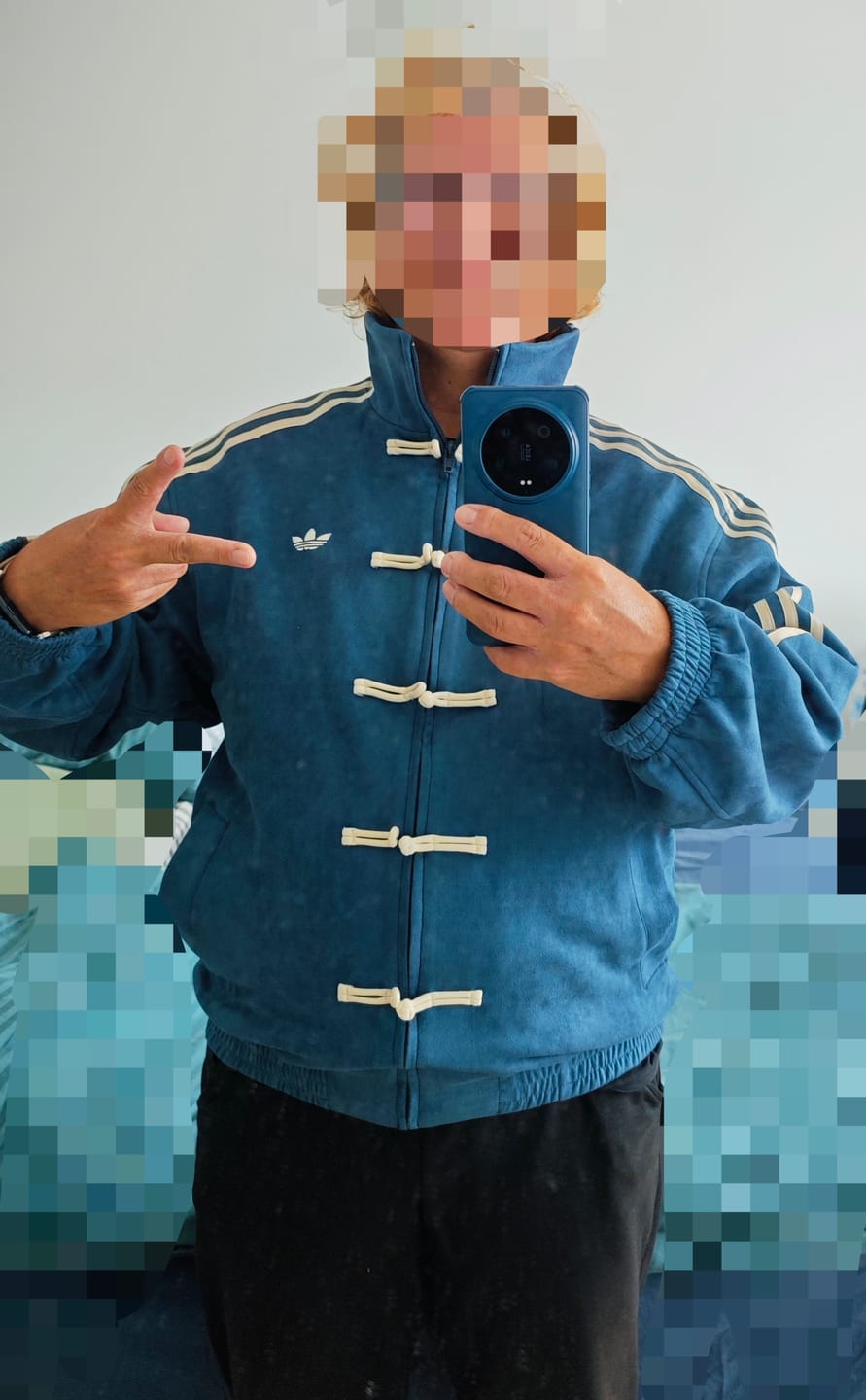 Customer photo review of Adidas Chinese New Year Full Collection 2026 CNY Tang Track Jackets