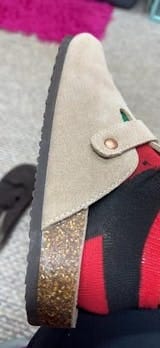 Customer photo review of Mule Confort Suede - Breya