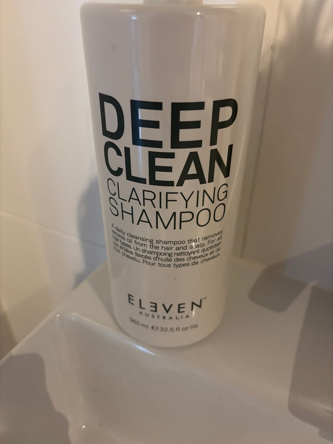 Customer photo review of Deep Clean Shampoo