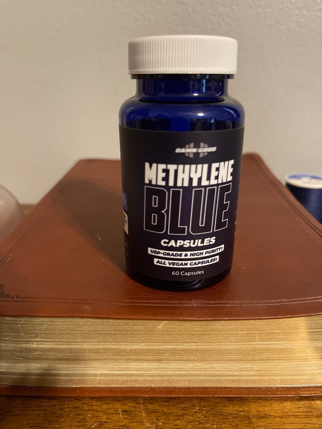 Customer photo review of Damn Good™ Methylene Blue Capsules - 60 Capsules (30 Servings)