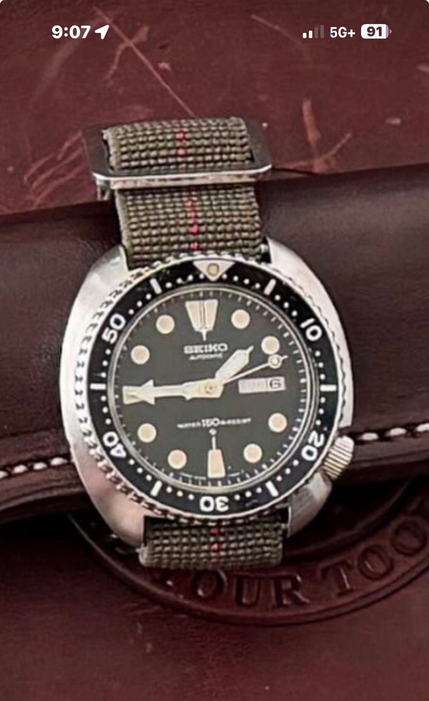 Customer photo review of The WOE-ZA Commando Strap
