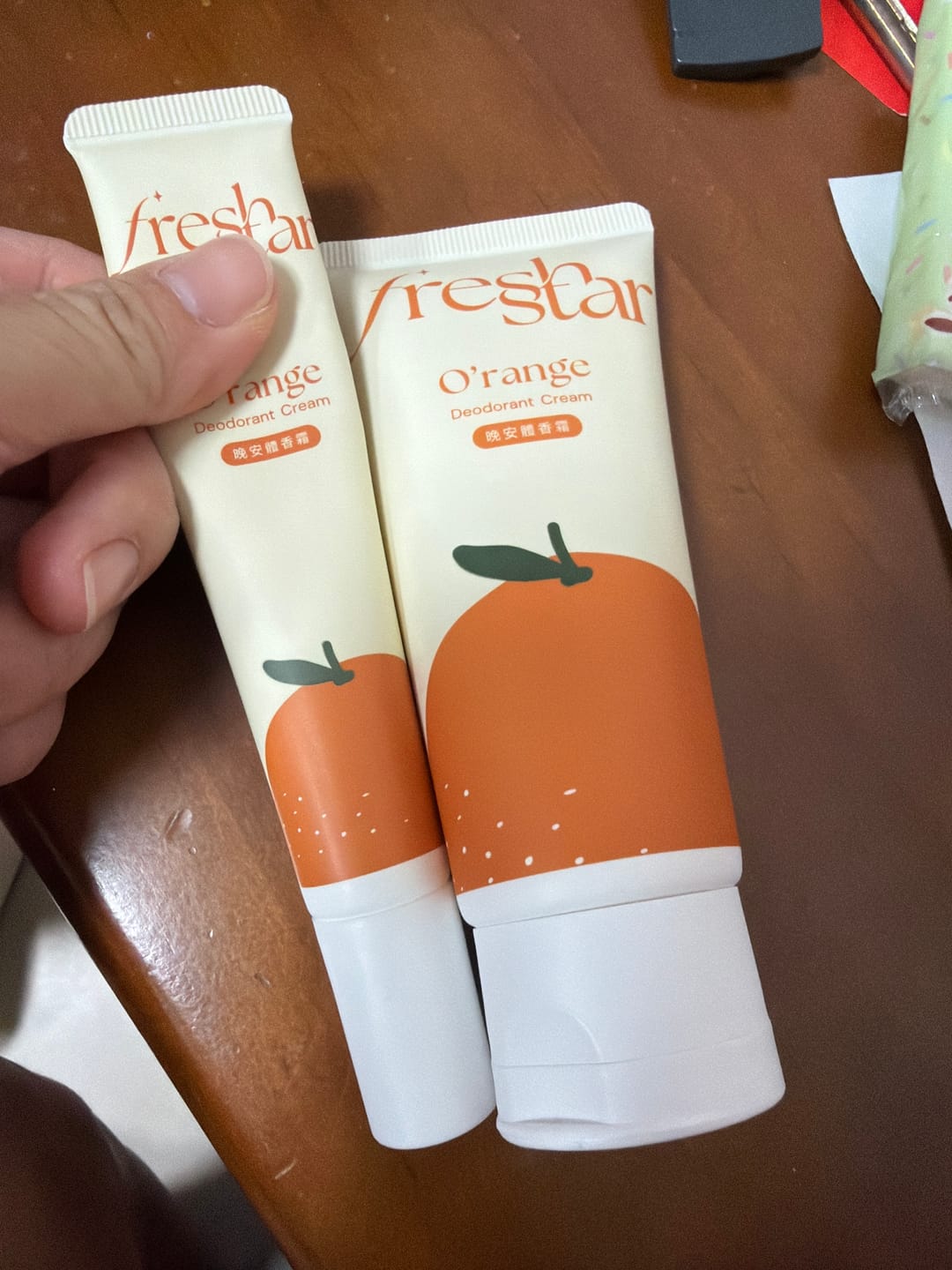 Customer photo review of 晚安體香霜｜清新柑橘