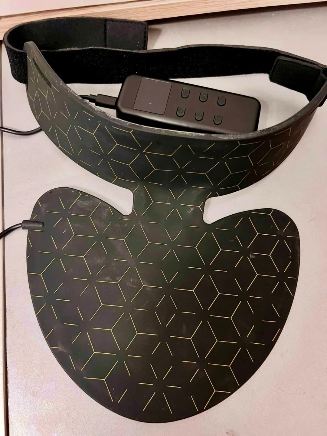 Customer photo review of 240-Light Infrared LED Mask