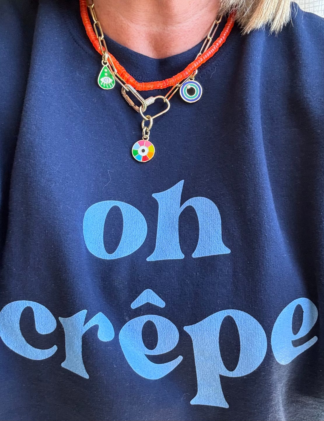 Customer photo review of Adele Necklace