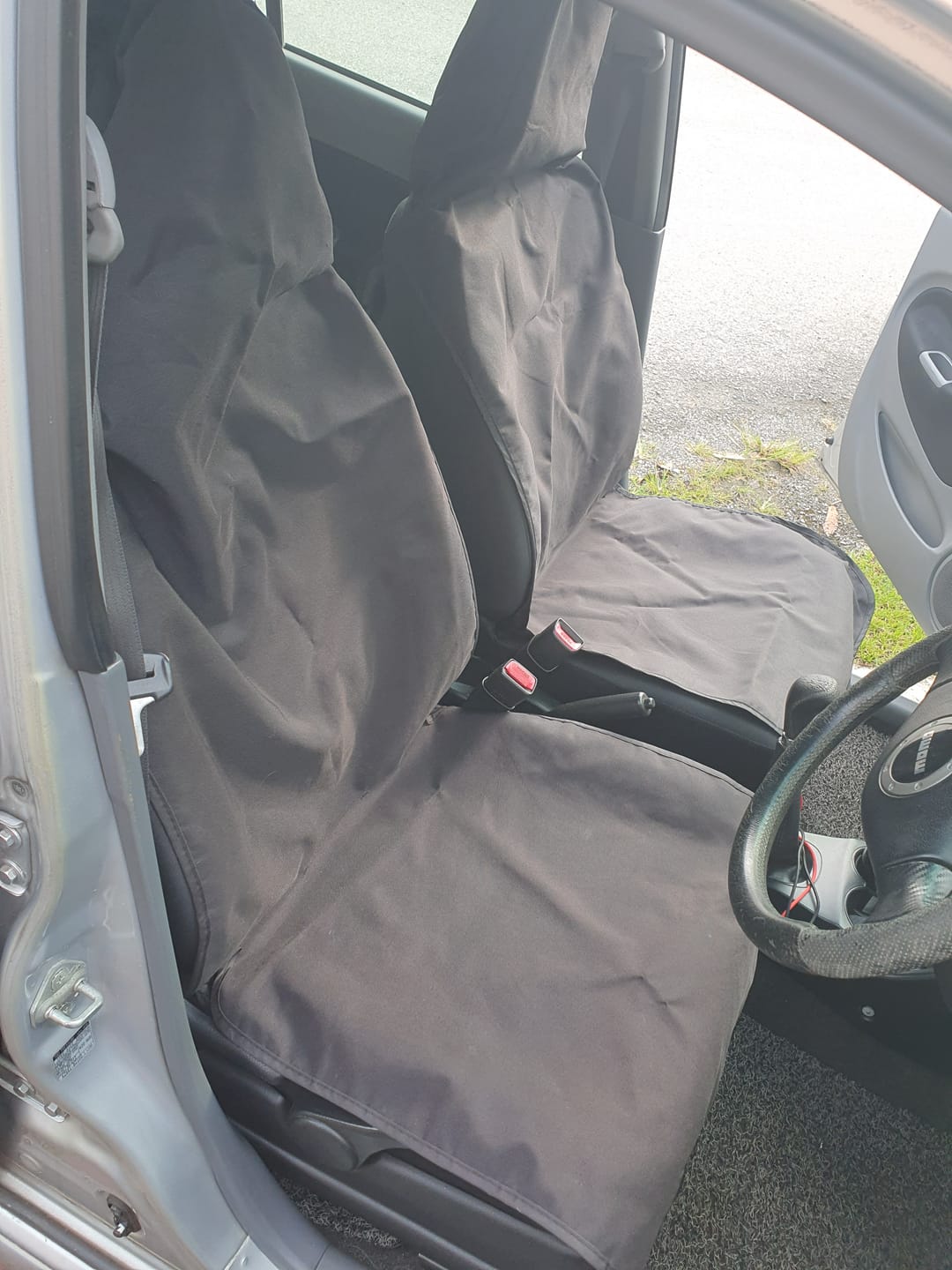 Customer photo review of FRONT SEAT DEFENDER