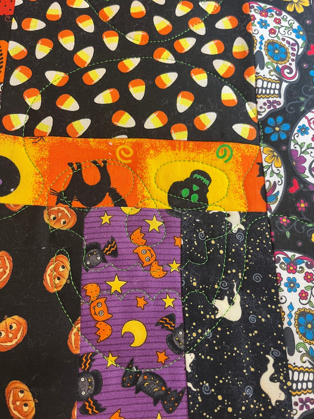Customer photo review of Quilter's Creative Touch 6 Software