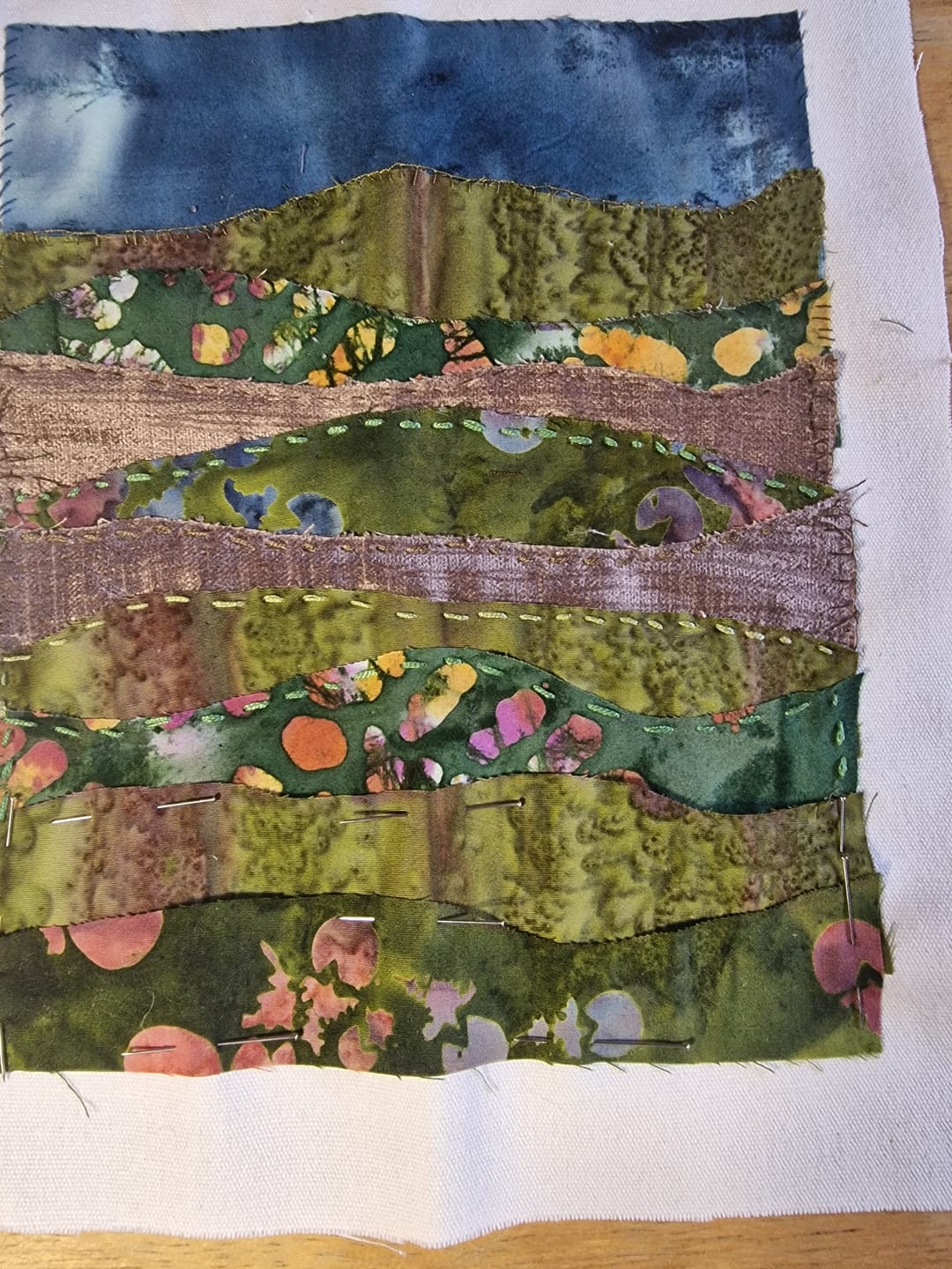Customer photo review of 5 Metre Bali Batik Fabric Bundle- 100% Cotton (2008)