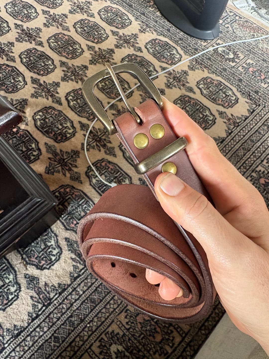 Customer photo review of The Heirloom Belt