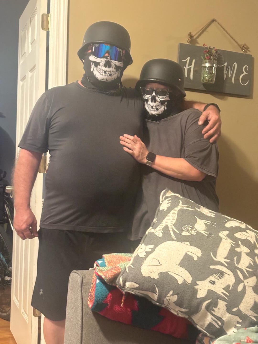 Customer photo review of Mayan Style DOT Half Helmet Lightweight German Style Helmet - Matte Black
