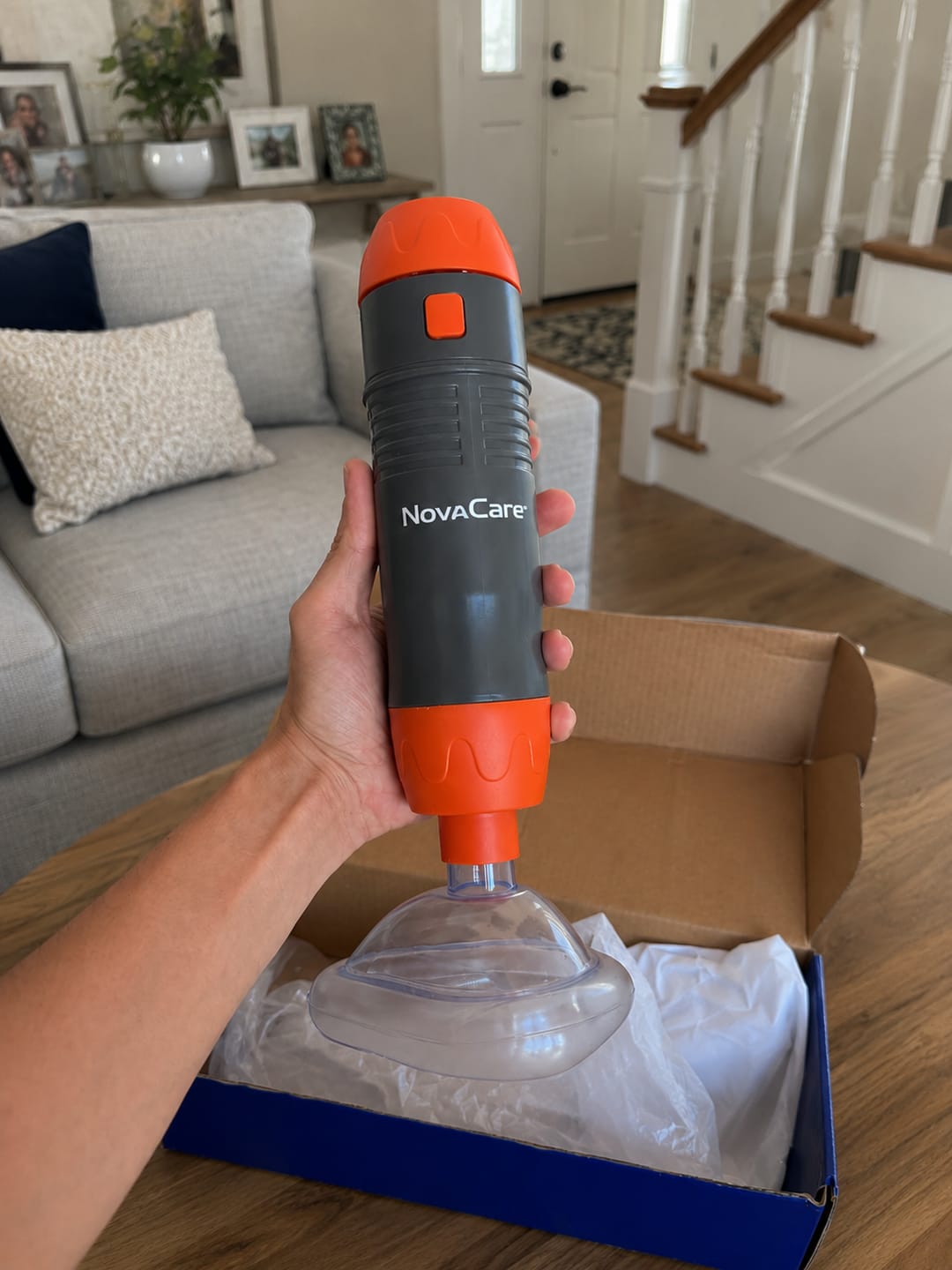Customer photo review of NovaCare™ One-Button Anti-Choking Device