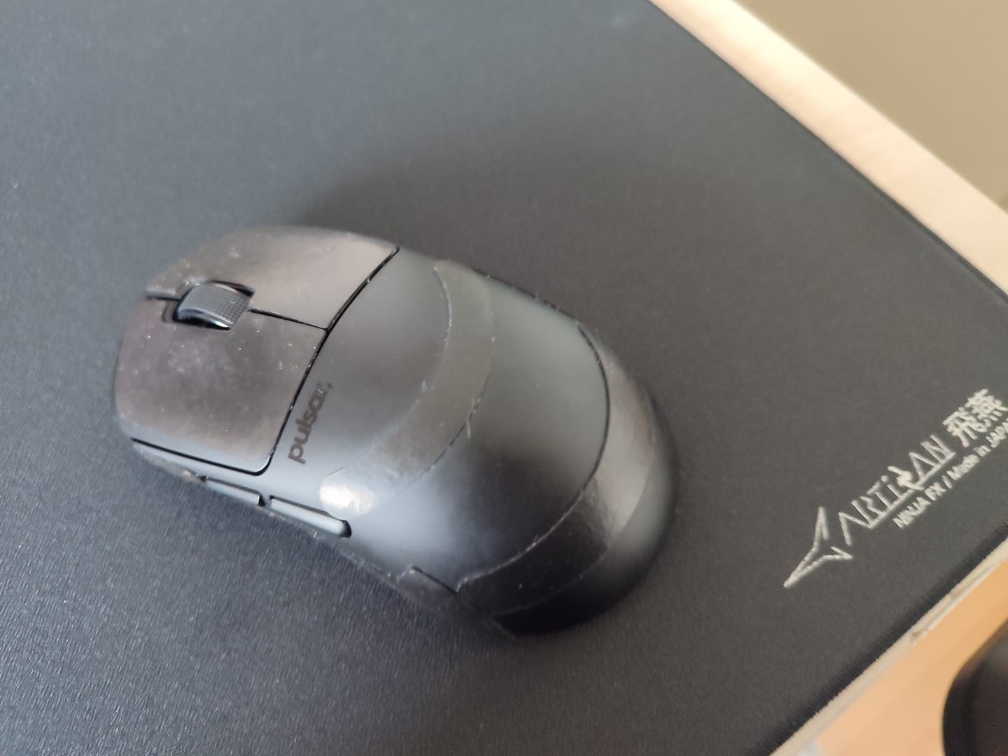 Customer photo review of Pulsar X2N CrazyLight Wireless Mouse