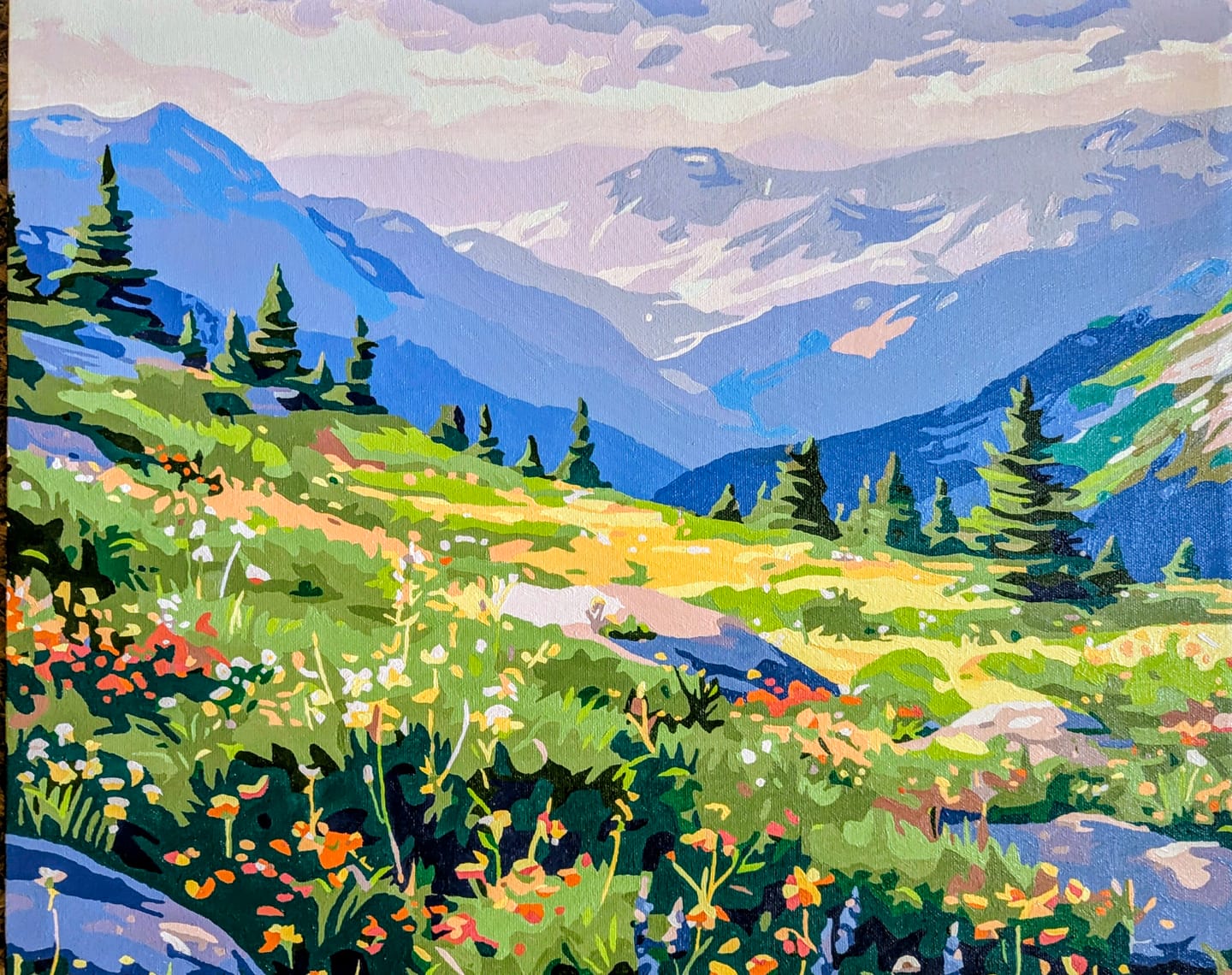 Customer photo review of Mountain Chain View