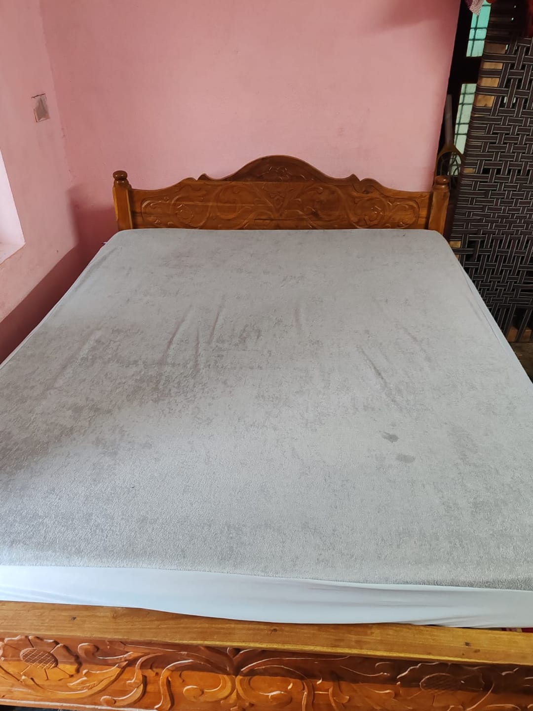 Customer photo review of Flo Aloe Vera Gel Infused Waterproof Mattress Protector