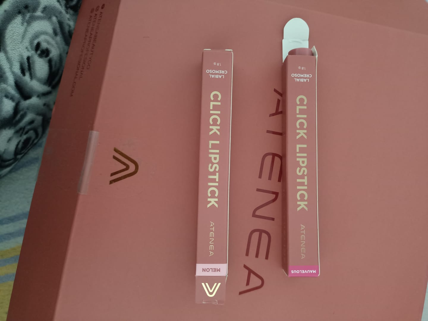 Customer photo review of CLICK LIPSTICK SUBLIME
