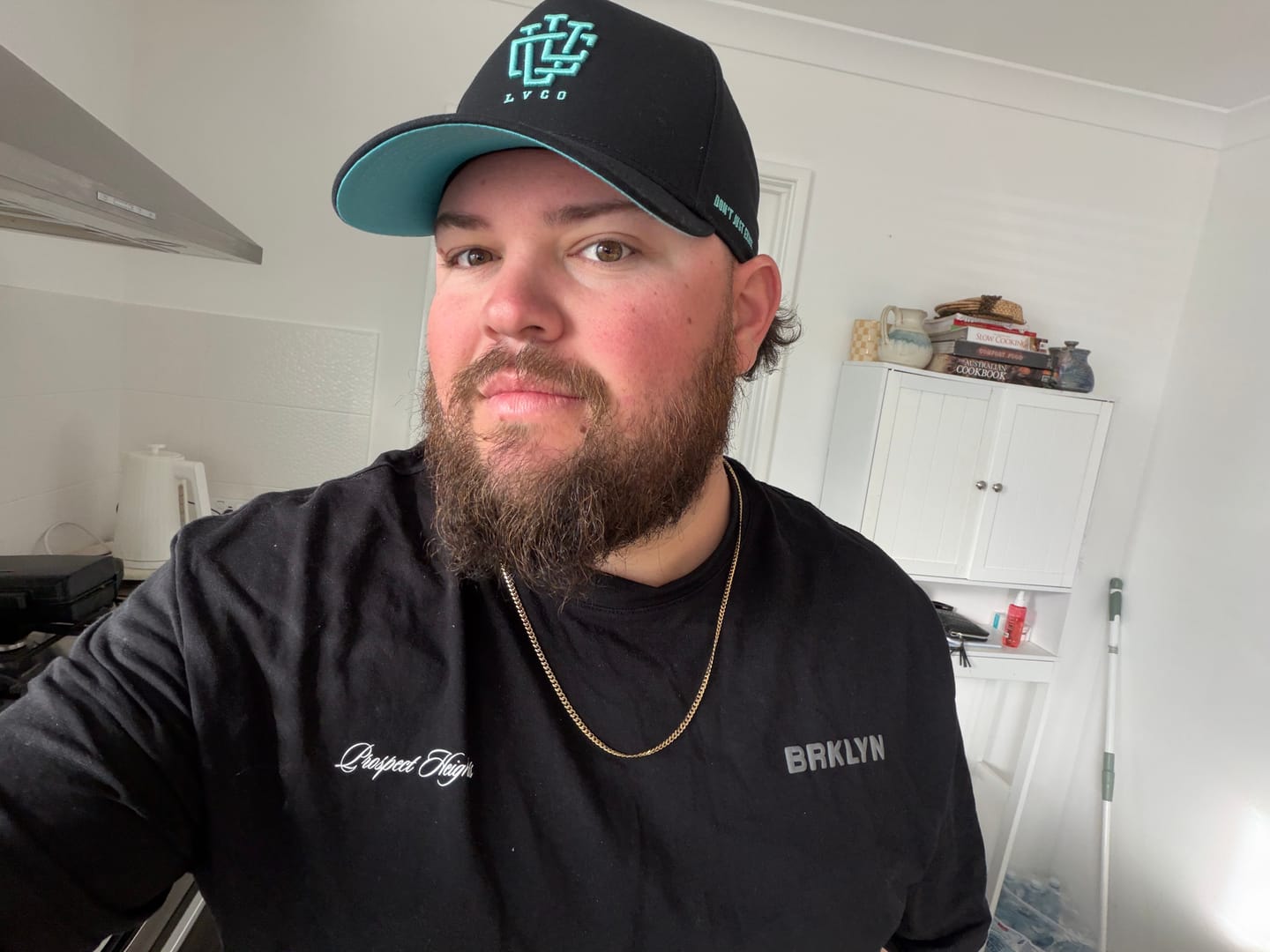 Customer photo review of ULTRA FIT Skyline Blush A-Frame Snapback