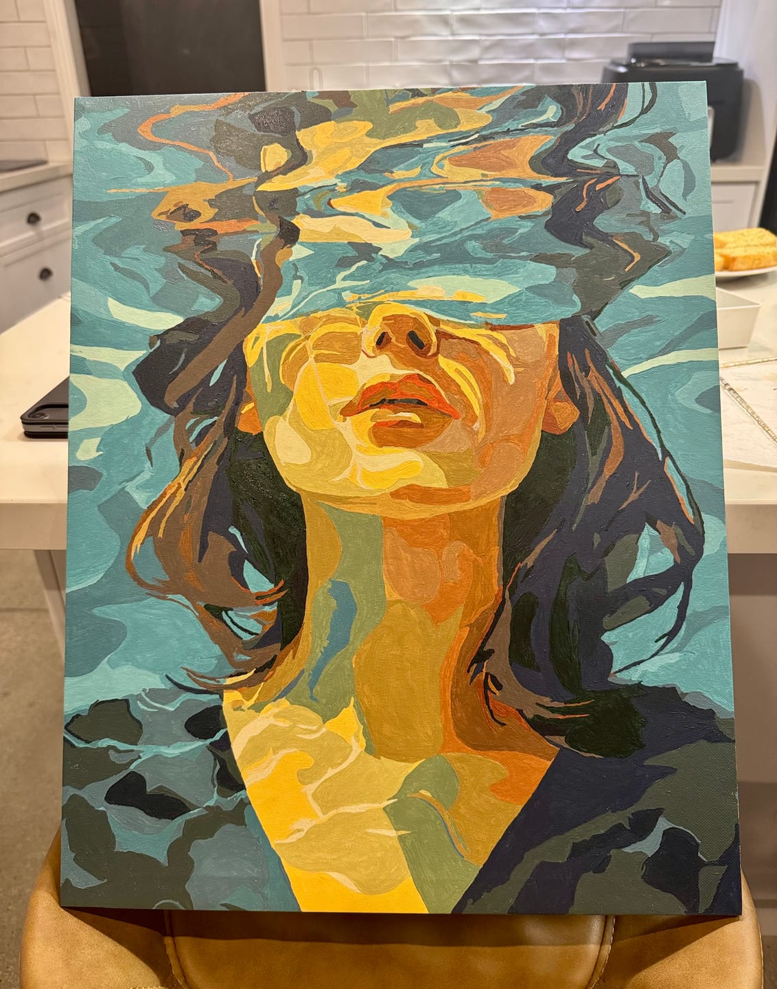 Customer photo review of Under | Paint by Number