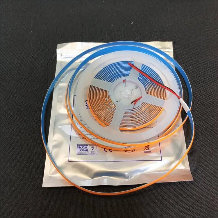 Customer photo review of Ultra-Thin COB LED Strip 12V 24V - 2mm 3mm 5mm 8mm 10mm Flexible Tape