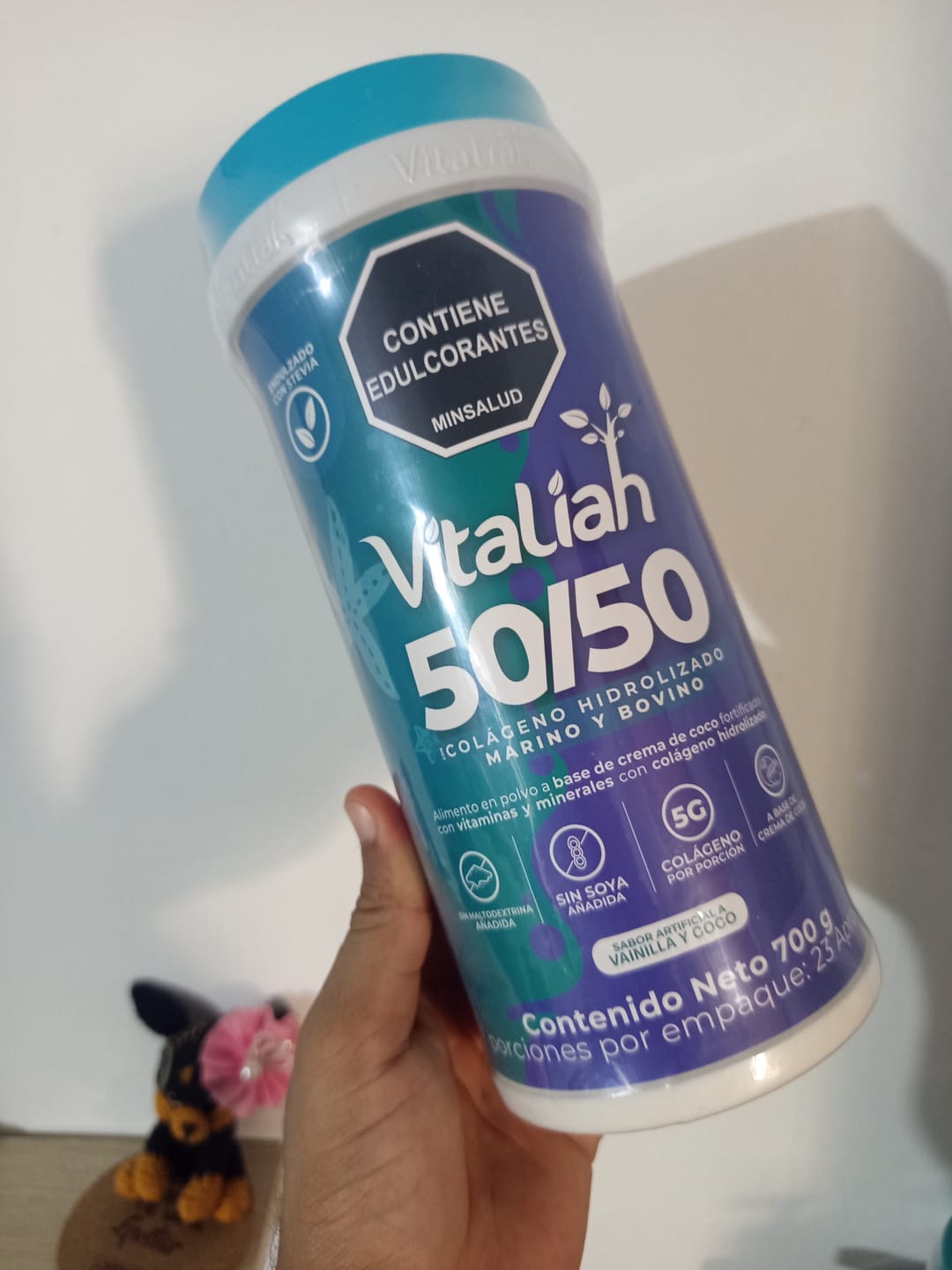 Customer photo review of Batido Colágeno 50/50 Origen Marino y Bovino - 700 g