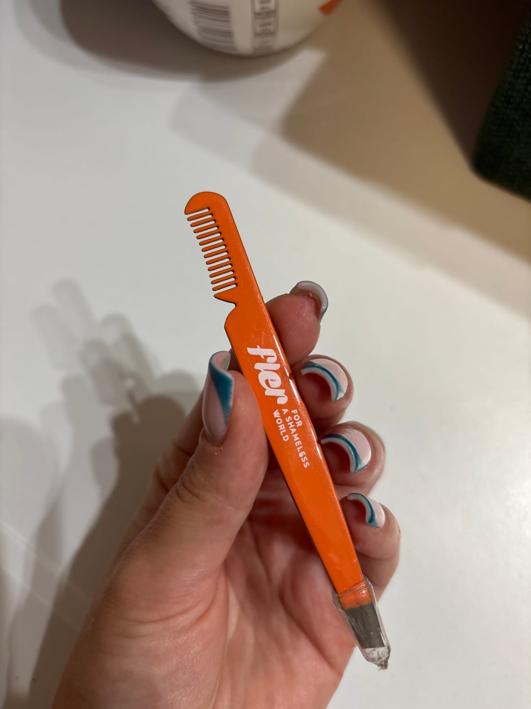 Customer photo review of Gift - Eyebrow Tweezer