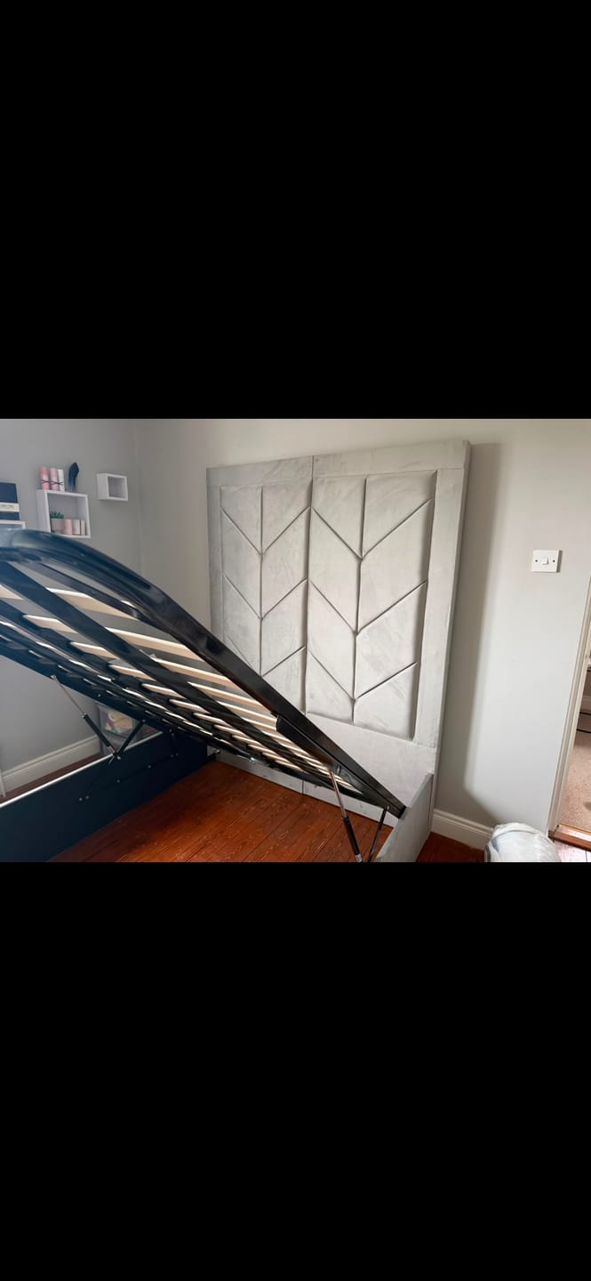 Customer photo review of The Isla , Light Grey