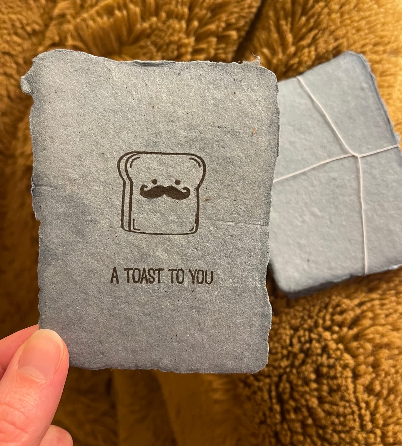 Customer photo review of *Limited Edition* Juniper Handmade Paper