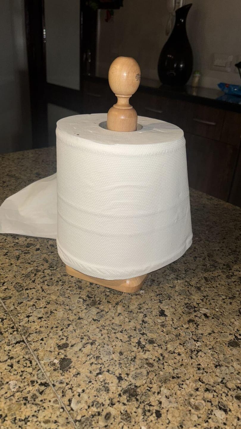 Customer photo review of Paper Towel Holder