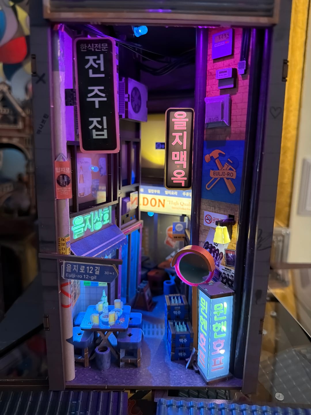 Customer photo review of Seoul Hipjiro Book Nook Kit