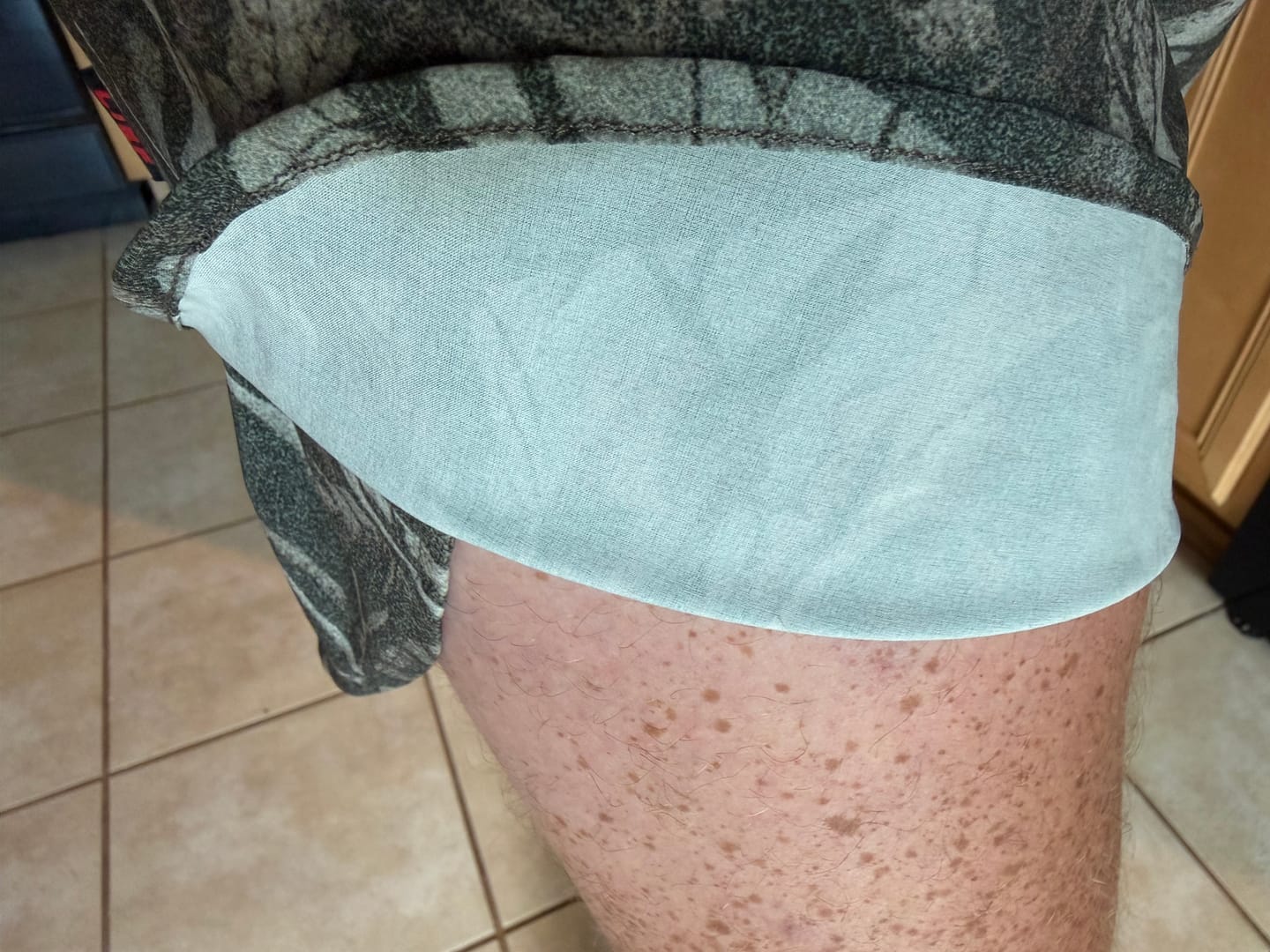 Customer photo review of S3 - Men's 3" Split Running Short - Stag Party