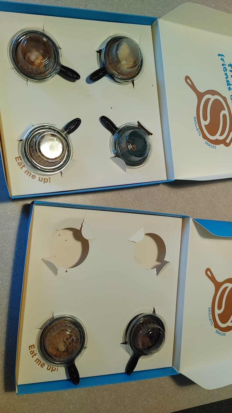 Customer photo review of Mini 2" Skillet