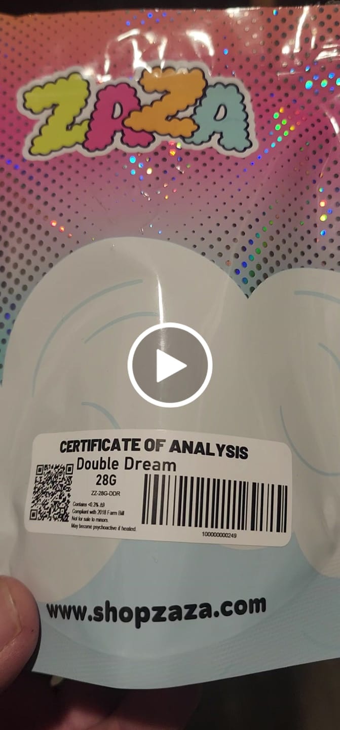 Customer video review of Double Dream - 28 Grams - Sativa