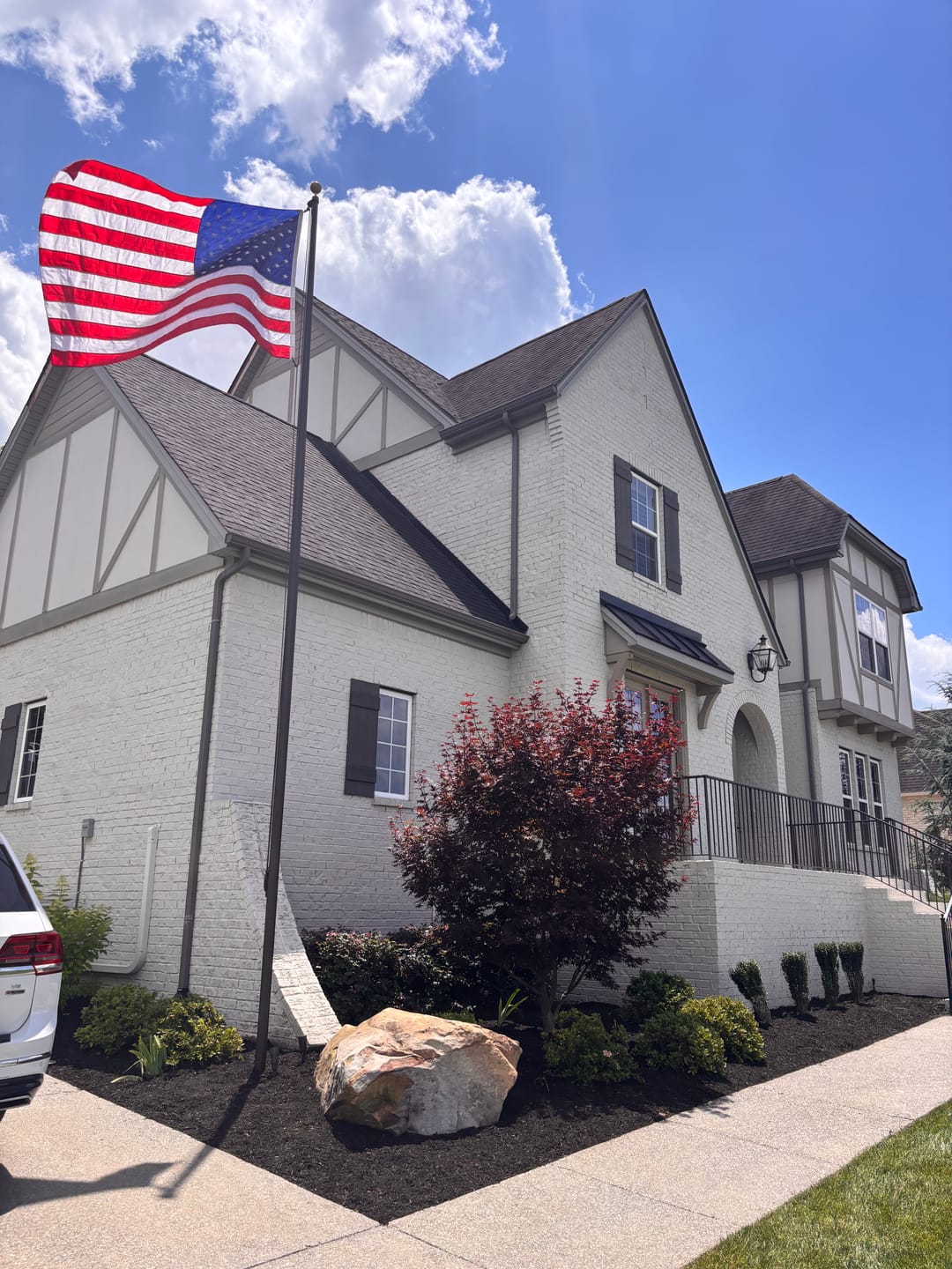 Customer photo review of Durable Patriot - Premium Embroidered American Flag